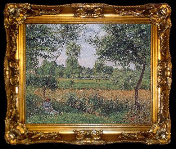 framed  Camille Pissarro early, ta009-2